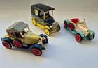 Dinky Toys 476 1913 Morris Oxford Bullnose & 486 Dinky Beats & Taxi
