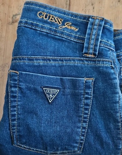 GUESS Designer Label Kids Child Youth Blue Skinny Denim Jeans Size 26