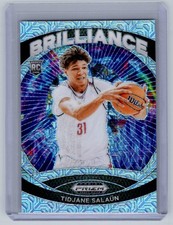 2024 Prizm Draft Picks - Tidjane Salaun Brilliance #1 Mojo /25