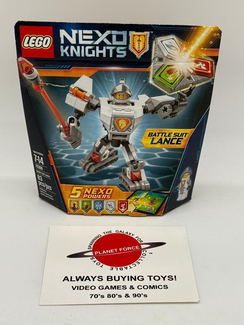 LEGO NEXO KNIGHTS: Battle Suit Lance (70366) for sale online | eBay