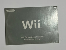 Nintendo Wii Operations Manual Channels and Settings