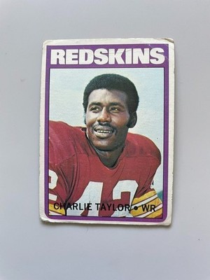 1972 Topps - NFL Hall of Famer Charlie Taylor #334