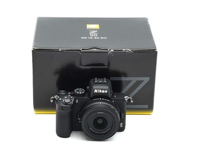 Nikon Z50 + Z DX 16-50mm 3.5-6.3 VR wie neu #48712**