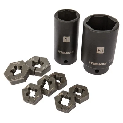 Steelman 9 Piece Split Die Wheel Stud Repair/Rethreading Kit 60375 - Bild 1 von 4