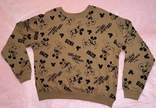Disney Mickey Mouse Sweatshirt Size Medium 1928 Cartoon Classic Collectible
