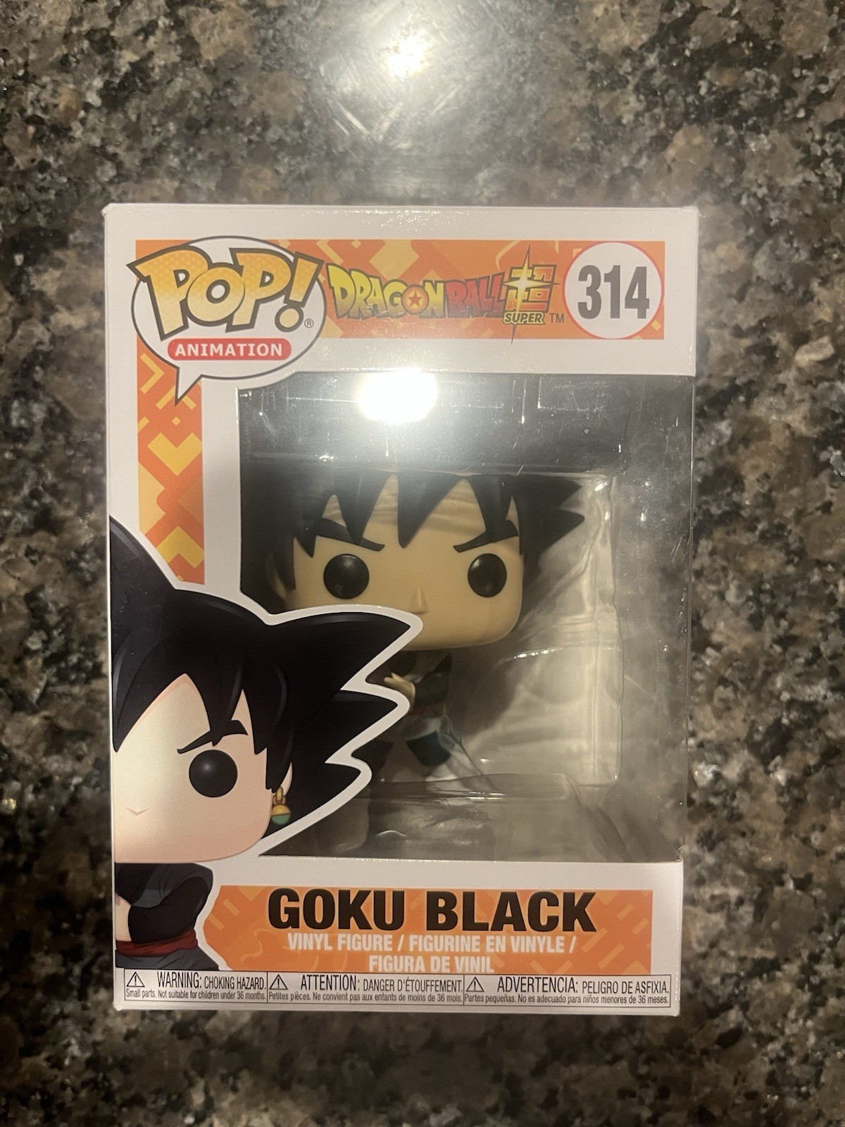 Funko Pop! Vinyl: Dragon Ball Super Goku Black #314 Vinyl Fi