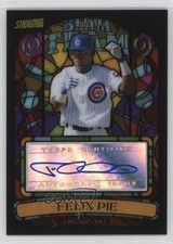 2008 Topps Stadium Club Beam Team Felix Pie #BTA-FP Auto 0zv5
