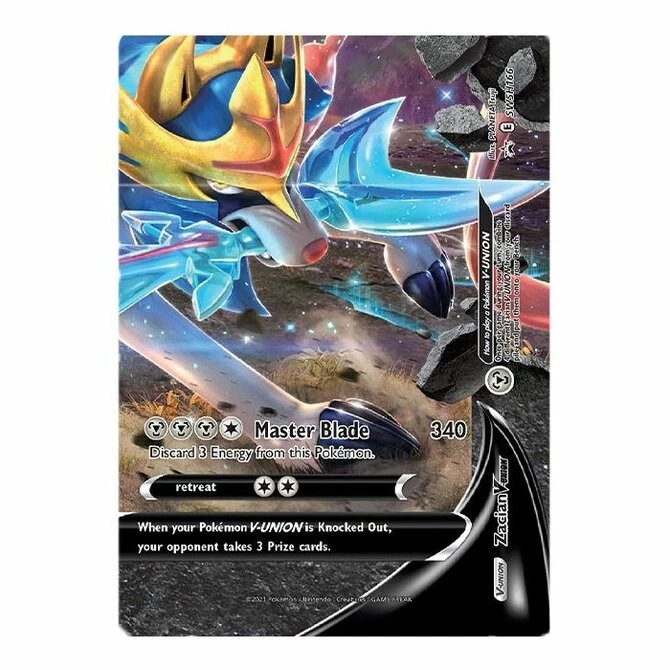 Zacian V-Union Pokémon TCG Cards for sale | eBay