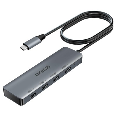 10Gbps USB 3.2 Hub, 4-Port USB C 3.2 Gen 2 Hub, USB 3.2 Splitter USB Expander...