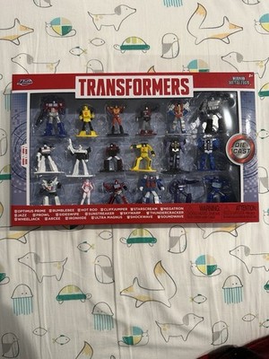 Jada Toys Nano Metalfigs Transformers Die-Cast Figures 1.65'' 18-Pack