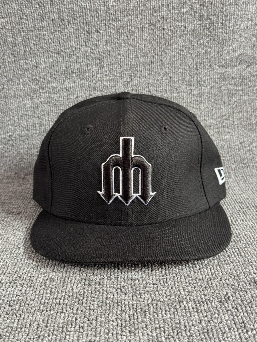 New Era Seattle Mariners 59FIFTY Fitted Black 7 1/8 Hat