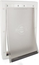 PetSafe Plastic Pet Door Large for Dogs 1-100 lbs Flap Opening - New