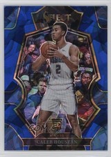 2022 Panini Select Premier Level Blue Cracked Ice Prizm Caleb Houstan #177 0u2j