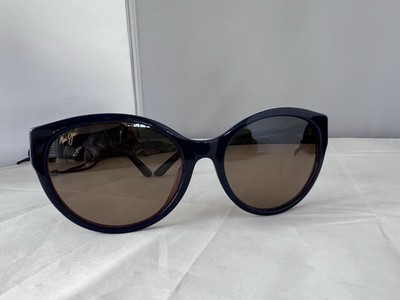 PERFECT MAUI JIM VENUS POOLS Blue/Bronze w/Brown Lens MJ 100  display picture 1