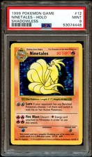 PSA 9 MINT Ninetales 12/102 ERROR 
