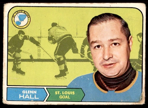1968-69 O-Pee-Chee Glenn Hall #111 St. Louis Blues