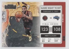 2021-22 Panini Contenders Game Night Ticket Fred VanVleet #10 0fn0