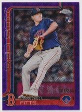 2025 Topps Chrome Logofractor Edition #72 Richard Fitts Purple Refractors #/250