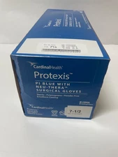 50 / 200 Protexis PI Blue with Neu-Thera Surgical Gloves Size 7.5 Exp. Apr. 2026