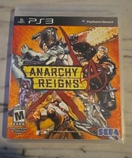 Anarchy Reigns (Sony PlayStation 3, 2013) Complete With Book