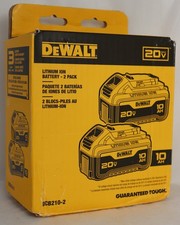 DEWALT MAX XR 10.0Ah Lithium Ion Battery - 2 Pack DCB210-2 
