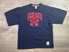 Mens Ecko Unltd. Embossed Graphc T Shirt Size XL Y2K Streetwear