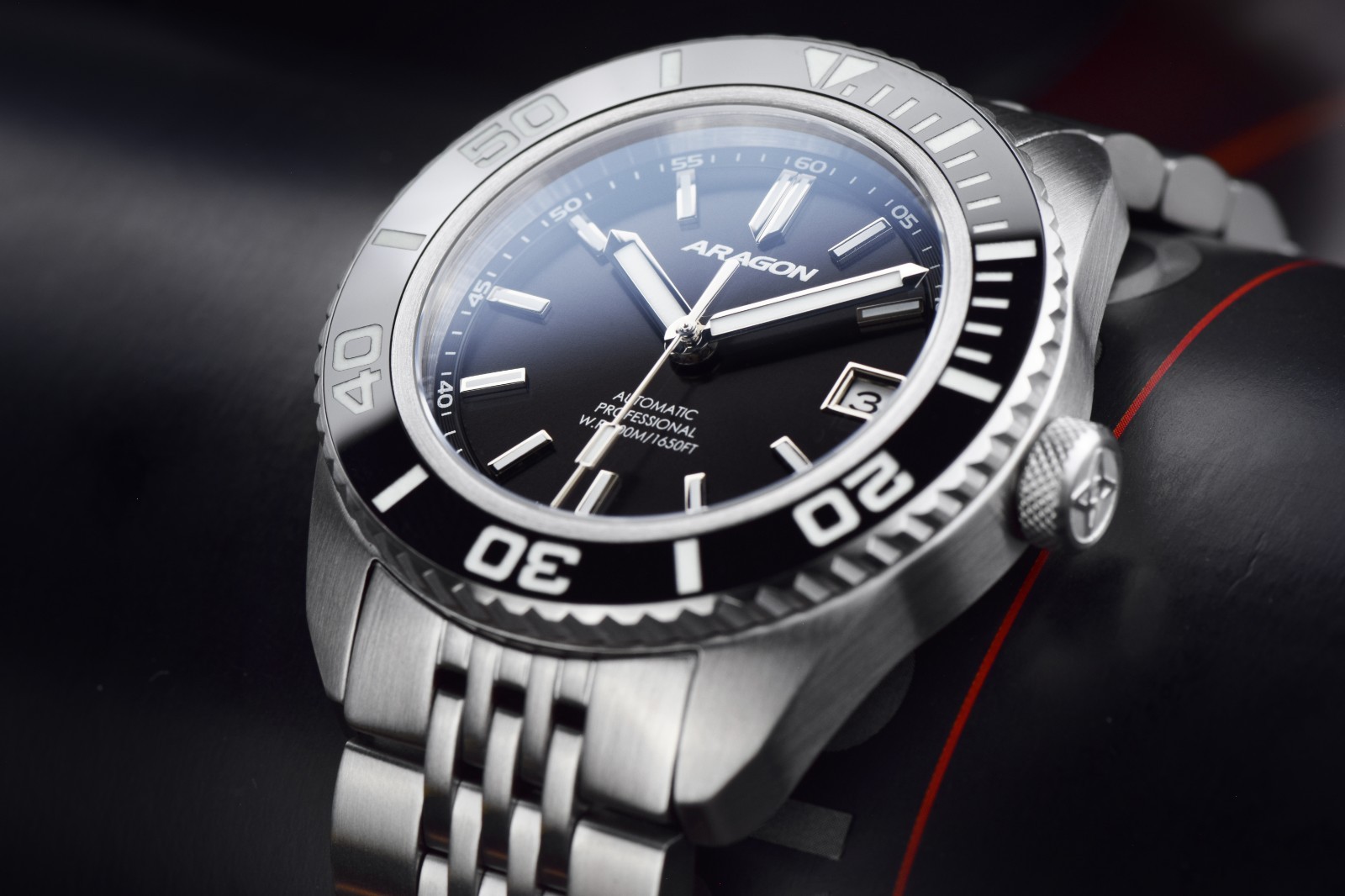 ARAGON A616BLK EVO NH35 44mm