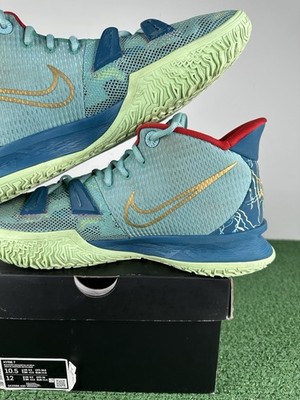 Size 10.5 - Nike Kyrie 7 Preheat Special FX Mens Shoes Green Blue