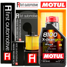 Kit Tagliando Fiat Panda 1.3 Mjet Euro 5 70cv 75cv Filtri + 3LT Olio Motul 5W40