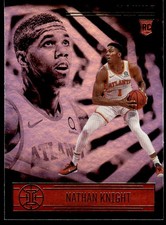 2020-21 Panini Illusions Emerald Nathan Knight #200 Atlanta Hawks
