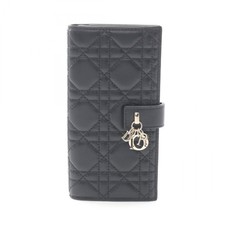 Portafoglio lungo Chrisitan Dior My Dior Cannage Bifold borsa S6038ONMJ900 pe...