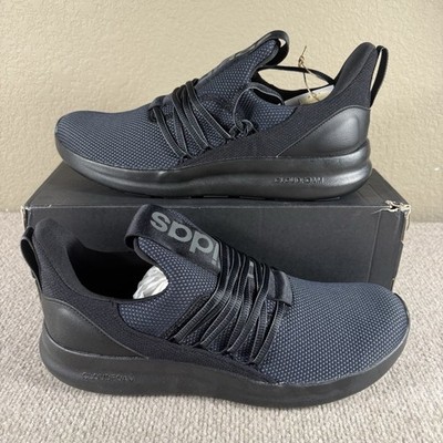 Adidas Lite Racer Adapt 7.0 Cloudfoam Sneakers IE8684 Mens Triple Black  WIDE | eBay