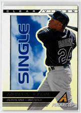2013 Panini Pinnacle Michael Bourn - Clear Vision #CV39 Single