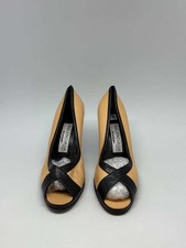 Vintage Balenciaga peep toe heels US8.5, made in Spain