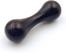 Knucklebone Wooden Bone Toys, Finger Skill Portable EDC Desktop Ebony 