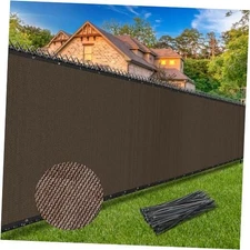 4FT x 50FT Privacy Fence Screen Heavy Duty 170GSM Fencing Mesh Shade Net Cover 