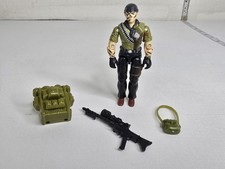 G.I. Joe Tunnel Rat Figure 1987 Hasbro Vintage with Backpack Satchel and Rifle