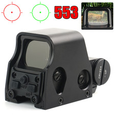 Red Green Dot Reflex Sight Scope 553 Series Tactical Holographic Optic 20mm Rail