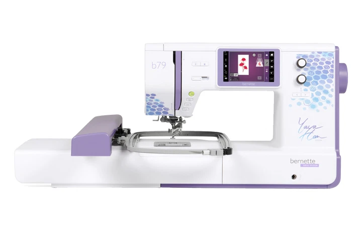 Bernette b79 Yaya Han Special Edition Sewing and Embroidery Machine 10x6 - Image 3 of 4