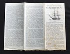 United States Ship Constitution Boston Brochure not 1988, 1978 ? date before — photo 1