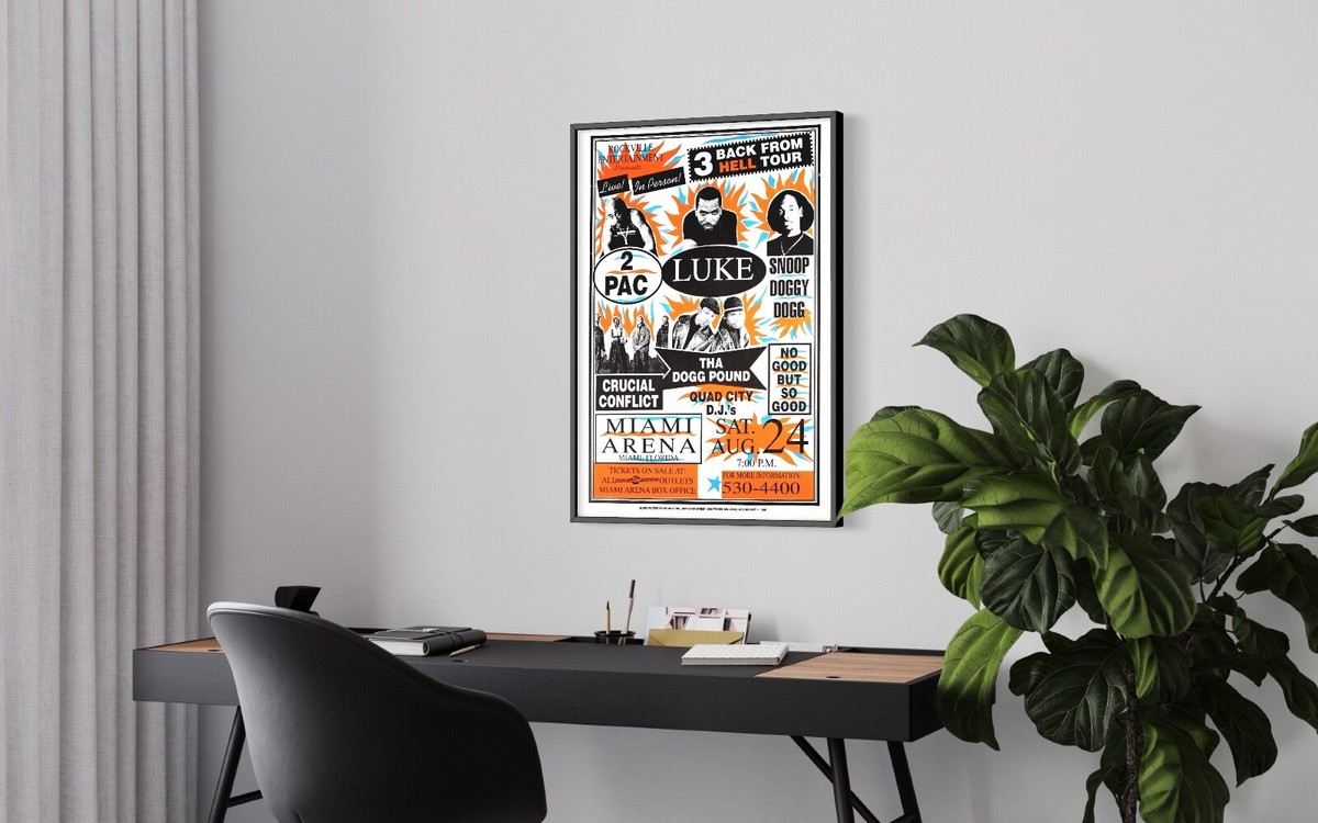 2PAC & SNOOP DOGG '3 Back From Hell' 1996 Miami Arena Concert