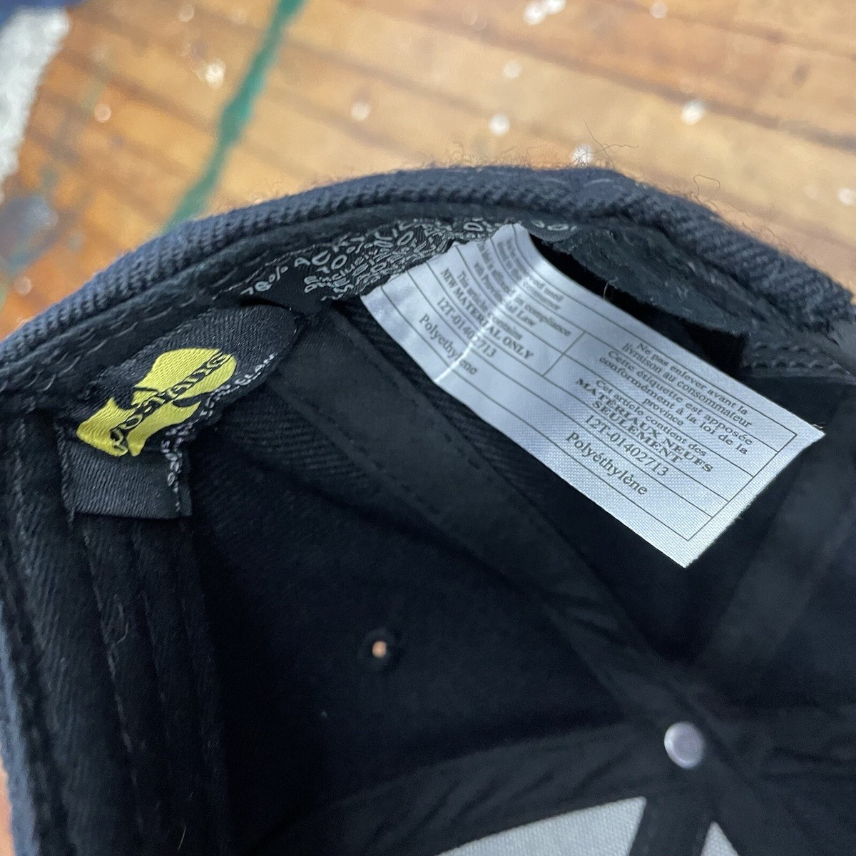 Wu-Tang Clan Embroidered 36 Chamber Black & White Snapback