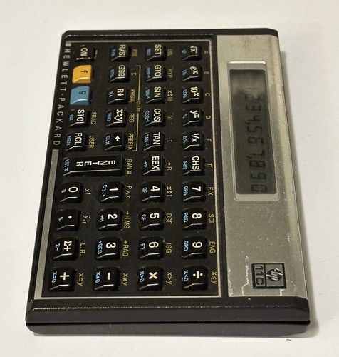 Hewlett Packard HP 11C Scientific RPN Calculator w/Manual, Tested & Works Great! - Picture 6 of 11