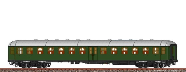 Brawa H0 58030 - FüR MäRklin - Personenwagen Bylb 421 Iv Ac B+ Led (Db)-image