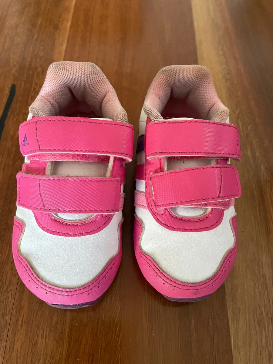 Adidas Baby Girl Shoes US 5 UK 4 Worn Couple Of Times 14 cm Length