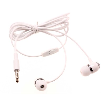 Hi-Fi Sound Wired Earphones Headphones Handsfree Mic Headset for Cell Phones