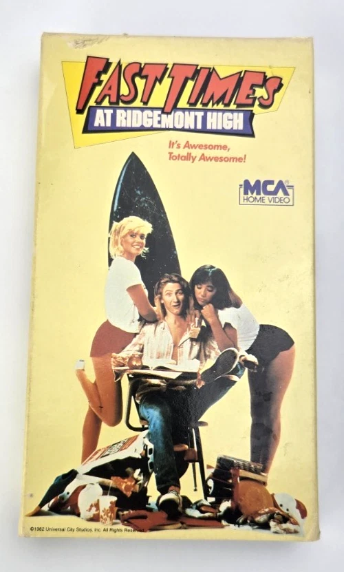 Fast Times At Ridgemont High VHS 1982 1987 MCA Release - Image 2 of 4