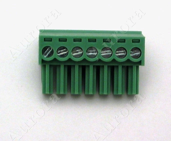 (6) 7 Pin / Pole - 3.5mm - Pluggable Connector - Terminal Block - Phoenix Plug  - Image 3 of 4