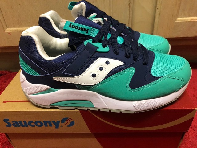 saucony grid 9000 mint size 12