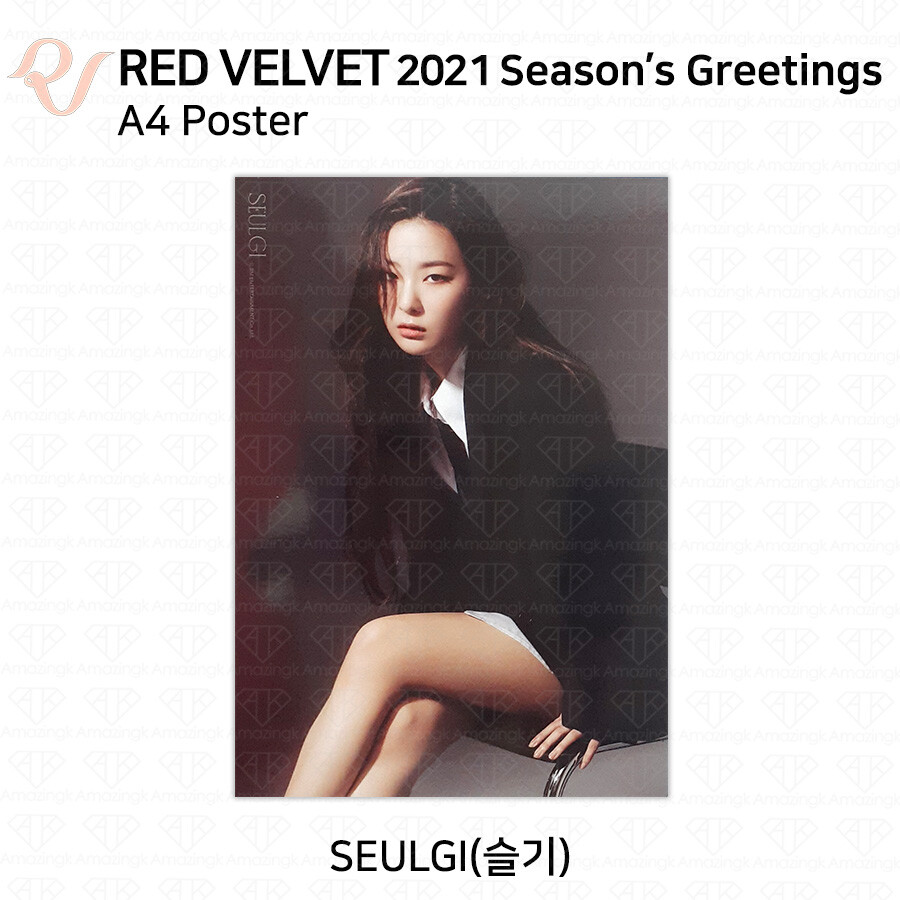 Red Velvet 2021 Season's Greetings Member Set A4 Poster